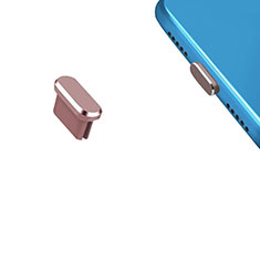 Tappi Antipolvere USB-C Jack Anti-dust Type-C Anti Polvere Universale H13 per Xiaomi Poco X5 5G Oro Rosa