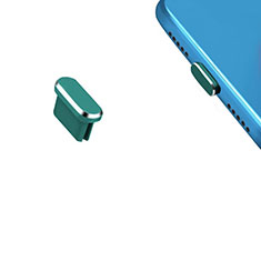 Tappi Antipolvere USB-C Jack Anti-dust Type-C Anti Polvere Universale H13 per Sharp Aquos Zero6 Verde