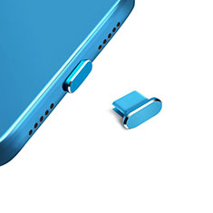 Tappi Antipolvere USB-C Jack Anti-dust Type-C Anti Polvere Universale H14 per Huawei Enjoy 8e Blu