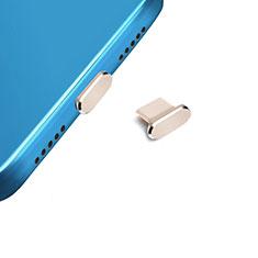 Tappi Antipolvere USB-C Jack Anti-dust Type-C Anti Polvere Universale H14 per Samsung Galaxy S6 Edge+ Plus Oro