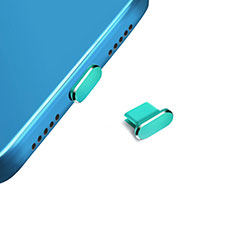 Tappi Antipolvere USB-C Jack Anti-dust Type-C Anti Polvere Universale H14 per Apple iPad Air 5 10.9 (2022) Verde