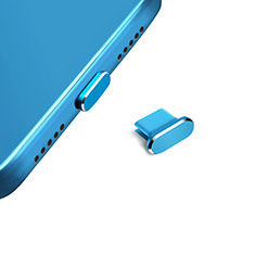 Tappi Antipolvere USB-C Jack Anti-dust Type-C Anti Polvere Universale H14 per Apple iPhone 16 Blu