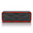 Altoparlante Casse Mini Bluetooth Sostegnoble Stereo Speaker S18 Rosso