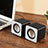 Altoparlante Casse Mini Sostegnoble Stereo Speaker W04