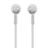 Auricolari Cuffia In Ear Stereo Universali Sport Corsa H08 Bianco