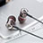 Auricolari Cuffia In Ear Stereo Universali Sport Corsa H25 Grigio