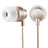 Auricolari Cuffia In Ear Stereo Universali Sport Corsa H28 Oro