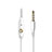 Auricolari Cuffie In Ear Stereo Universali Sport Corsa H06 Oro