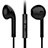 Auricolari Cuffie In Ear Stereo Universali Sport Corsa H07 Nero