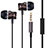 Auricolari Cuffie In Ear Stereo Universali Sport Corsa H10 Nero