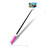 Bastoni Selfie Stick Asta Estensibile Cablato Universale S10 Rosa