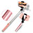 Bastoni Selfie Stick Asta Estensibile Cablato Universale S22 Oro Rosa