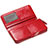 Borsetta Pochette Cover In Pelle Universale H02 Rosso