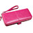 Borsetta Pochette Custodia In Pelle Universale H02 Rosa Caldo