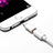 Cavo Android Micro USB a Lightning USB H01 per Apple iPad 10.2 (2020) Bianco