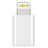 Cavo Android Micro USB a Lightning USB H01 per Apple iPad 10.2 (2020) Bianco