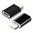 Cavo Android Micro USB a Lightning USB H01 per Apple iPad 10.2 (2020) Nero