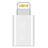 Cavo Android Micro USB a Lightning USB H01 per Apple iPad Air 4 10.9 (2020) Bianco