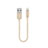 Cavo da USB a Cavetto Ricarica Carica 15cm S01 per Apple iPad Air 10.9 (2020)