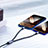 Cavo da USB a Cavetto Ricarica Carica Android Micro USB Type-C 2A H01 per Apple iPad Pro 11 (2022) Nero