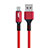 Cavo da USB a Cavetto Ricarica Carica D21 per Apple iPhone 13