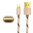 Cavo da USB a Cavetto Ricarica Carica L01 per Apple iPad 4 Oro