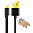 Cavo da USB a Cavetto Ricarica Carica L02 per Apple iPad 10.2 (2020) Nero