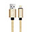 Cavo da USB a Cavetto Ricarica Carica L07 per Apple iPhone 12 Max Oro