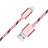 Cavo da USB a Cavetto Ricarica Carica L10 per Apple iPad Air 10.9 (2020) Rosa