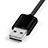 Cavo da USB a Cavetto Ricarica Carica L13 per Apple iPad 10.2 (2020) Nero