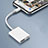 Cavo Lightning a USB OTG H01 per Apple iPad 10.2 (2020) Bianco