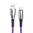 Cavo Type-C Android Universale T12 per Apple iPad Air 5 10.9 (2022) Viola