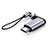 Cavo Type-C USB-C a Mocro USB-B H02 per Apple iPad Air 5 10.9 (2022) Grigio Scuro