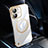 Cover Crystal Trasparente Rigida Cover con Mag-Safe Magnetic QC1 per Apple iPhone 12