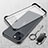 Cover Crystal Trasparente Rigida Cover con Magnetico Anello Supporto per Apple iPhone 13 Mini