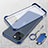 Cover Crystal Trasparente Rigida Cover con Magnetico Anello Supporto per Apple iPhone 13 Mini