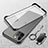 Cover Crystal Trasparente Rigida Cover con Magnetico Anello Supporto per Apple iPhone 14 Pro