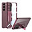 Cover Crystal Trasparente Rigida Cover con Supporto AC1 per Samsung Galaxy S21 5G