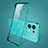 Cover Crystal Trasparente Rigida Cover H01 per Oppo Reno9 Pro 5G Verde