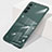 Cover Crystal Trasparente Rigida Cover H01 per Samsung Galaxy S21 FE 5G Verde