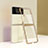 Cover Crystal Trasparente Rigida Cover H01 per Samsung Galaxy Z Flip3 5G