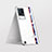 Cover Crystal Trasparente Rigida Cover H01 per Vivo iQOO 8 Pro 5G Nero