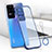 Cover Crystal Trasparente Rigida Cover H01 per Xiaomi Poco F4 5G Blu