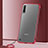 Cover Crystal Trasparente Rigida Cover H02 per Huawei P Smart Pro (2019) Rosso