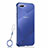 Cover Crystal Trasparente Rigida Cover H02 per Oppo A5 Blu