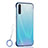 Cover Crystal Trasparente Rigida Cover H02 per Oppo A91