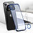 Cover Crystal Trasparente Rigida Cover H03 per Apple iPhone 13 Blu