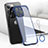 Cover Crystal Trasparente Rigida Cover H03 per Apple iPhone 13 Pro Blu