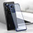 Cover Crystal Trasparente Rigida Cover H03 per Xiaomi Mi 12 Pro 5G Blu