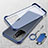 Cover Crystal Trasparente Rigida Cover H03 per Xiaomi Redmi K40 5G Blu